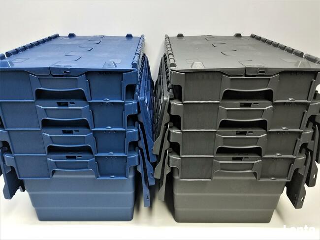 Pojemnik Transportowy Magazynowy Kurierski Skrzynka Plastiko