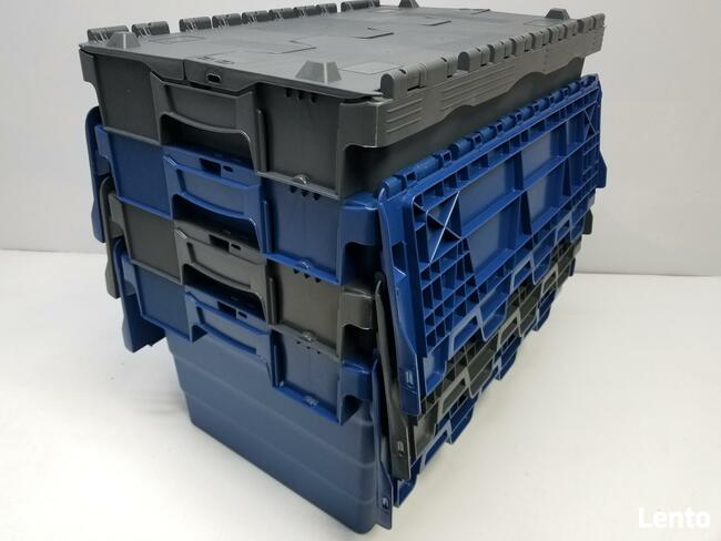 Pojemnik Transportowy Magazynowy Kurierski Skrzynka Plastiko