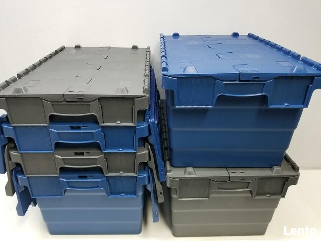 Pojemnik Kurierski Transportowy Magazynowy Skrzynka Plastik