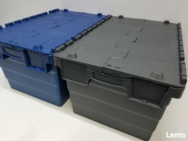 Pojemnik Transportowy Magazynowy Kurierski Skrzynka Plastiko