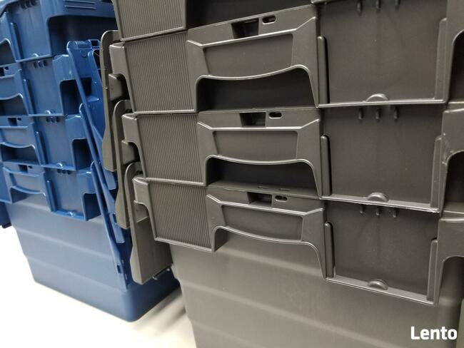 Pojemnik Transportowy Magazynowy Kurierski Skrzynka Plastiko