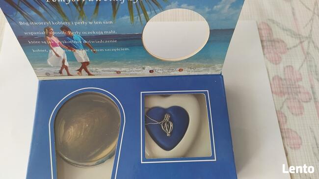 PERŁA MIŁOŚCI-ORYGINALNY NASZYJNIK Z PERŁĄ+LAWA