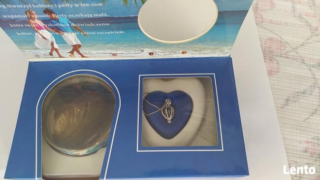 PERŁA MIŁOŚCI-ORYGINALNY NASZYJNIK Z PERŁĄ+LAWA