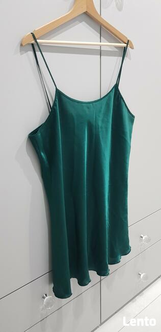 Satynowo-atłasowa koszulka nocna