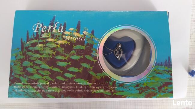 PERŁA MIŁOŚCI-ORYGINALNY NASZYJNIK Z PERŁĄ+LAWA