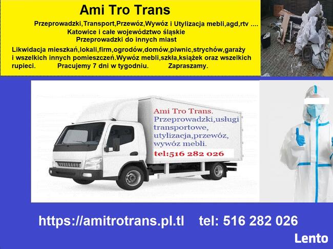 Opróżnianie domów mieszkań Likwidacje Katowice Siemianowice