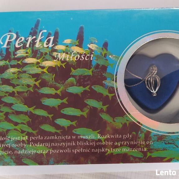 PERŁA MIŁOŚCI-ORYGINALNY NASZYJNIK Z PERŁĄ+LAWA