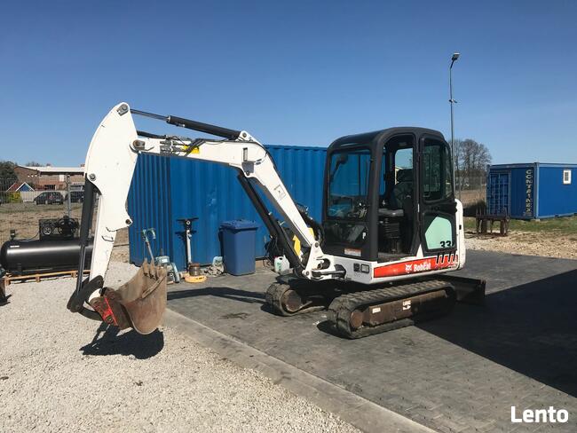 koparka, minikoparka, wywrotka, piasek, ziemia Olsztyn