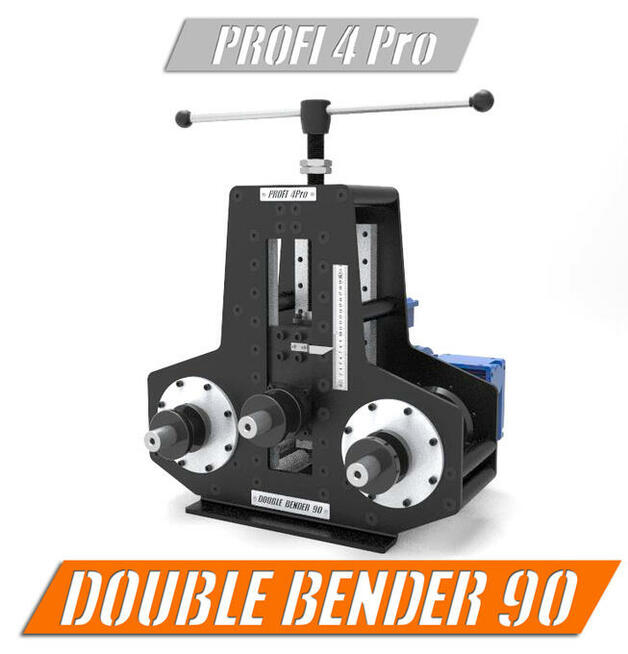 Rolkowa Podwójna WALCARKAdo profili płaskowników rur fi 90