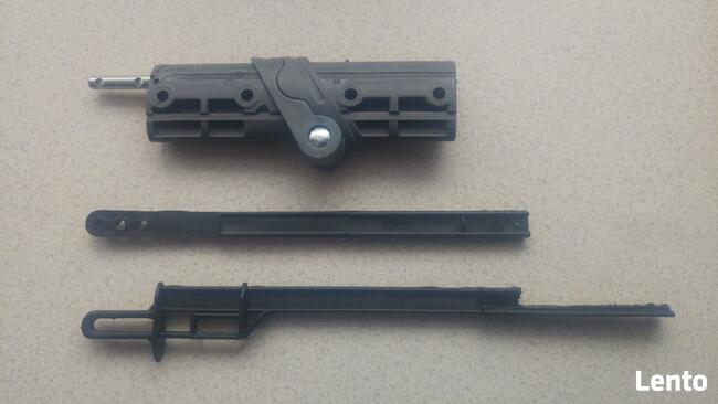 Zawias tworzywo - zamknięcie do składania stelaża wózka Adam