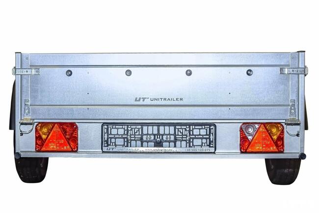 Przyczepa samochodowa z kiprem 230 x 125