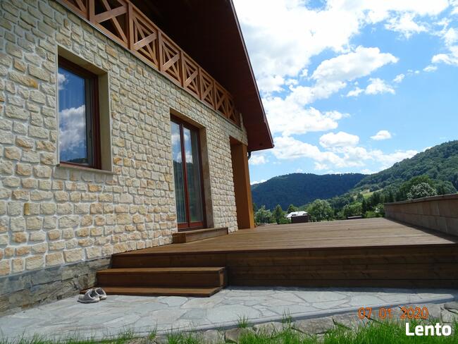 płytki ścienne elewacyjne dekoracyjne piaskowiec łupek