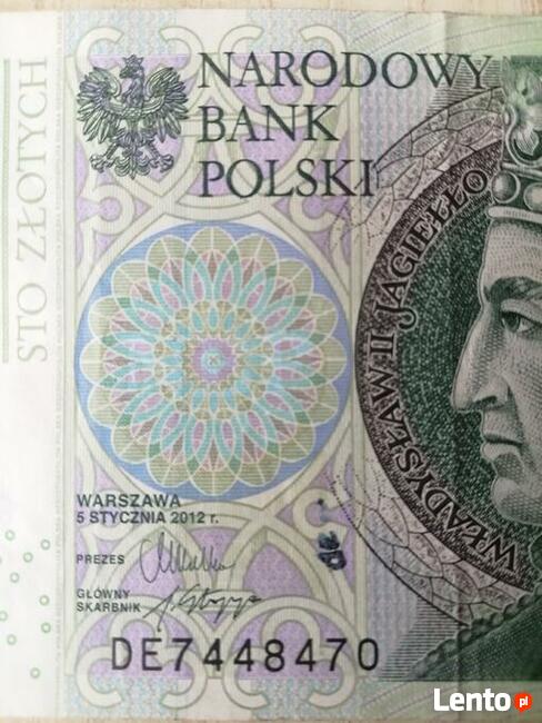 Banknot 3x100zl z 1994r UNIKAT RADAR BŁĘDY