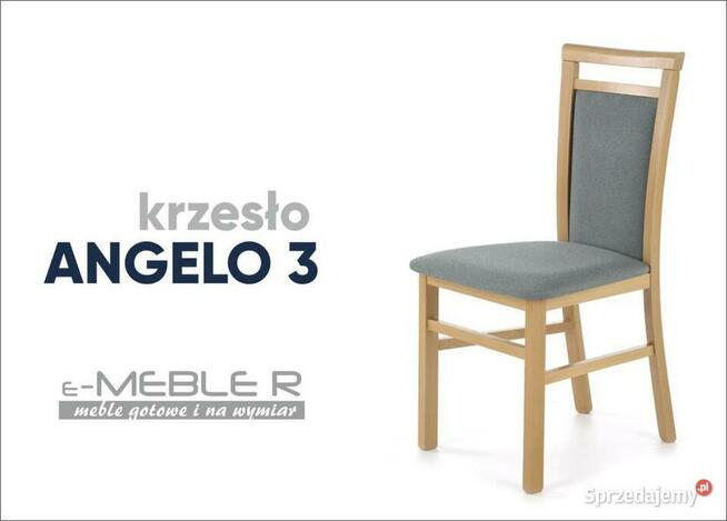 Krzesło nowoczesne designerskie tapicerowane drewniane wygod