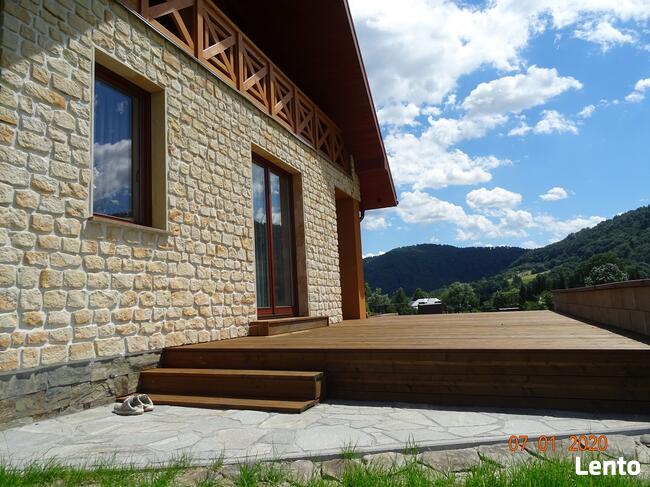 płytki ścienne elewacyjne dekoracyjne piaskowiec łupek