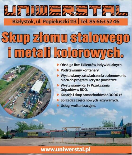 SKUP AKUMULATORÓW w Białymstoku