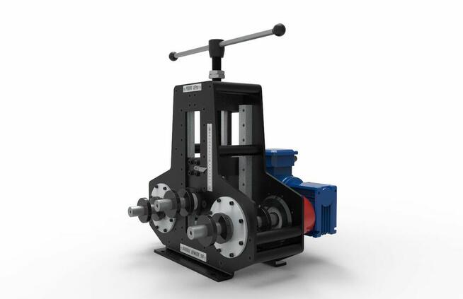 Rolkowa Podwójna WALCARKAdo profili płaskowników rur fi 90