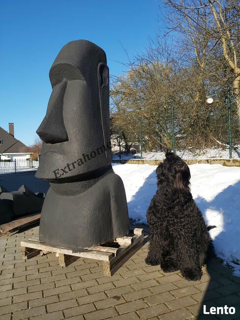 Rzeźba do ogrodu Moai Wyspy Wielkanocne H105cm i inne