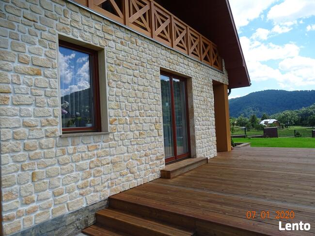 płytki ścienne elewacyjne dekoracyjne piaskowiec łupek