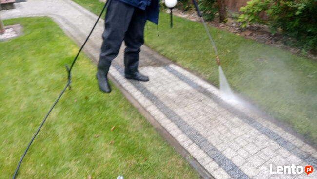 Mycie czyszczenie kostki brukowej mycie elewacji