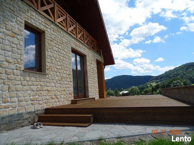 płytki ścienne elewacyjne dekoracyjne piaskowiec łupek