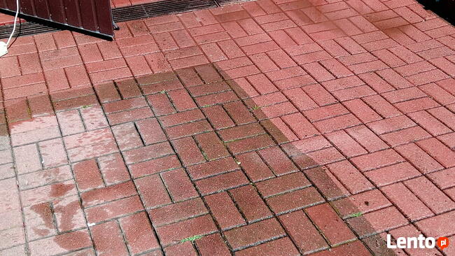 Mycie czyszczenie kostki brukowej mycie elewacji