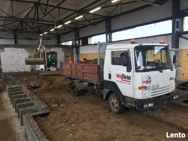 wyburzenia rozbiórki burzenie gruz koparka wywóz Nidzica