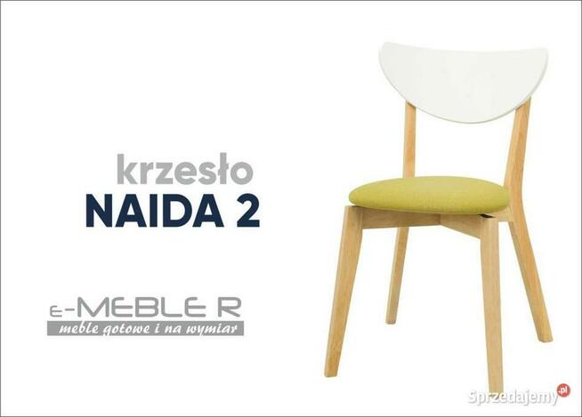 Krzesło nowoczesne designerskie tapicerowane drewniane wygod