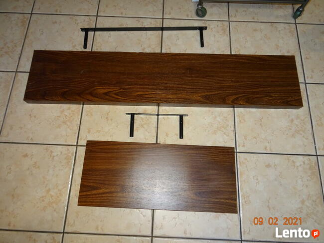 Półki z płyty MDF 2 sztuki wysyłka gratis