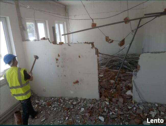 Podwykonawstwo wyburzenia rozbiórki kucie betonu , remont by
