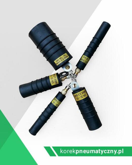 Korek pneumatyczny Korek uszczelniający DN 300-600