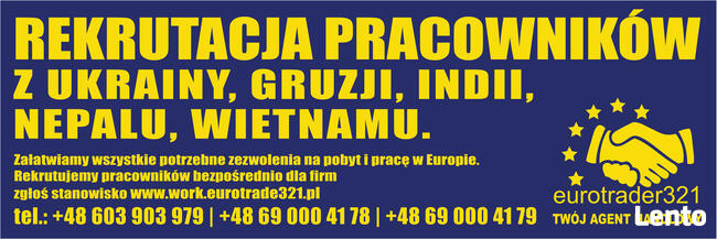 eurotrader321 Biuro rekrutacyjne pracownicy z wschodu i Azji