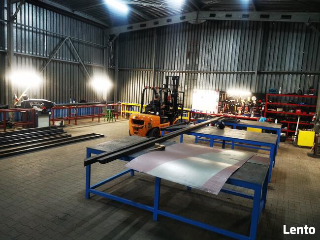 Zakład spawalniczy/ślusarski konstrukcje stalowe | hala wiat