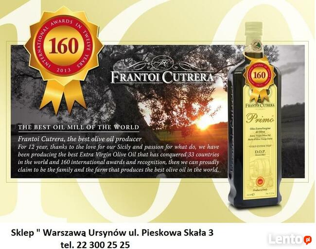 Sklep Oliwa z Oliwek Extra Vergine CUTRERA