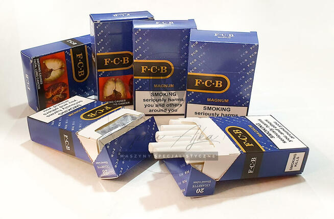 Nabijarka do gilz - papierosów kartoniki sreberko