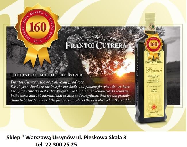 SKLEP Z OLIWA Z OLIWEK EXTRA VERGIN CUTRERA