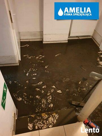 Sprzątanie po zalaniu / wybiciu kanalizacji Płock 24/7