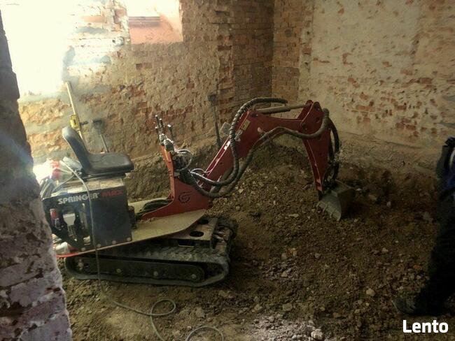 Nowa Minikoparka Elektryczna Obrotowa 360° SpringerMAX-E