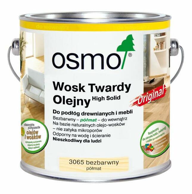 OSMO Wosk Twardy Olejny Kraków 3032 3062 3065 3011