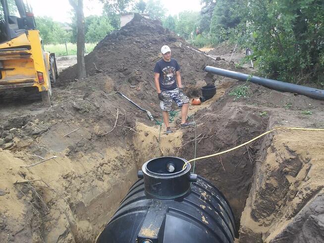Niwelacja terenu, odwodnienia, drenaże, zbiorniki na deszcz