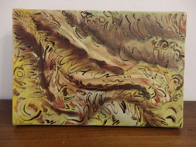 Obraz olejny ABSTRAKCJA-NOCEK