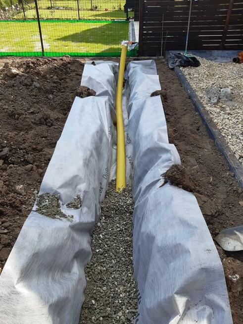 Niwelacja terenu, odwodnienia, drenaże, zbiorniki na deszcz