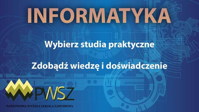 Informatyka - studia drugiego stopnia PWSZ Nowy Sącz