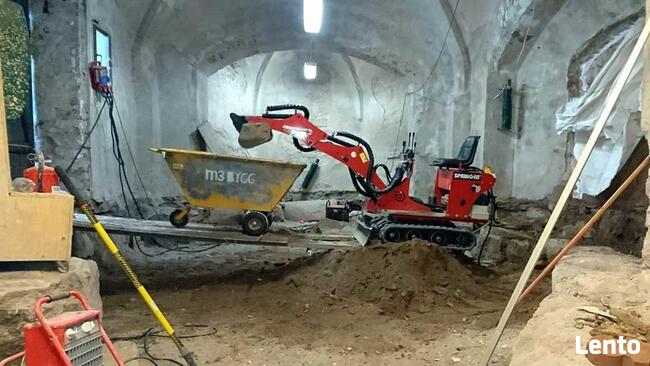 Nowa Minikoparka Elektryczna Springer-E Polski producent