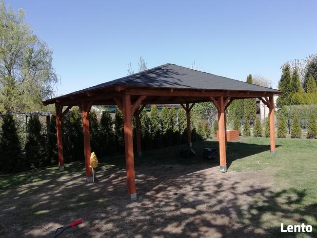 Altany ogrodowe drewniane -NOWY DESIGN - SEZON 2025 WIOSNA