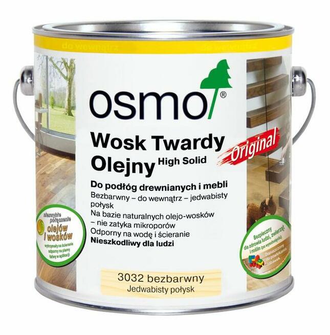 OSMO Wosk Twardy Olejny Kraków 3032 3062 3065 3011