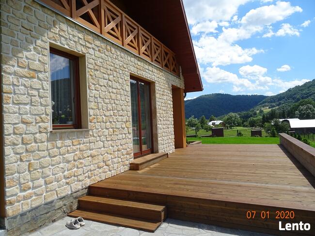 Stara cegła płytki elewacyjne kamień elewacyjny na elewację