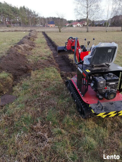 Nowa Minikoparka SpringerMAX Obrót 360°, Polski Producent