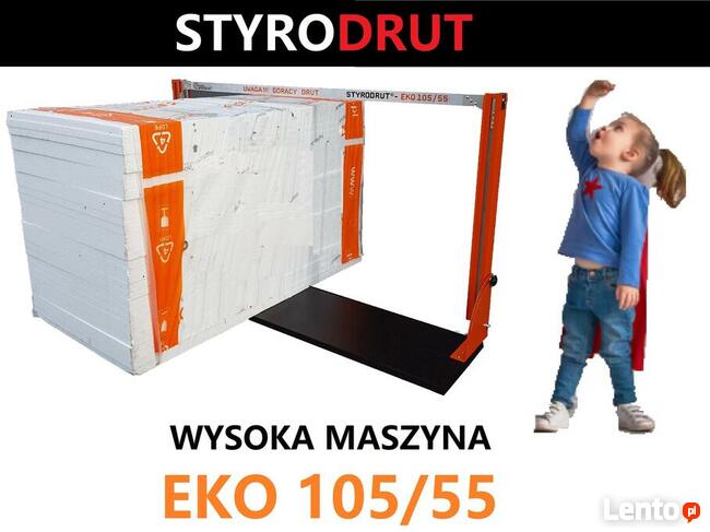 Maszyna przecinarka do cięcia styropianu EKO 105/55 struna