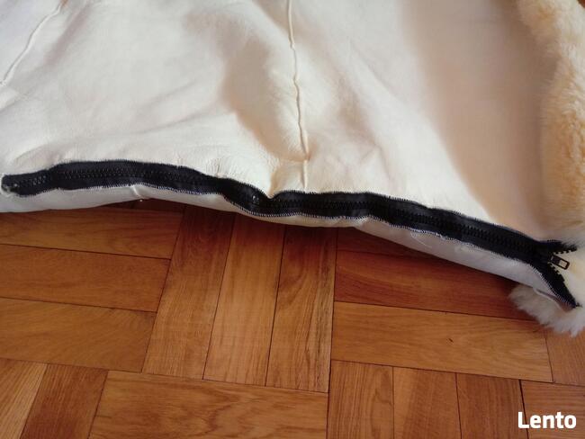 Śpiwór Naturalna Skóra Owcza Relugan+Poduszka Skóry Owcze